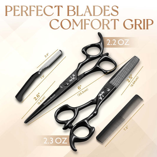 440C Convex Blade Shears Kit | SRK015SET-BK-60