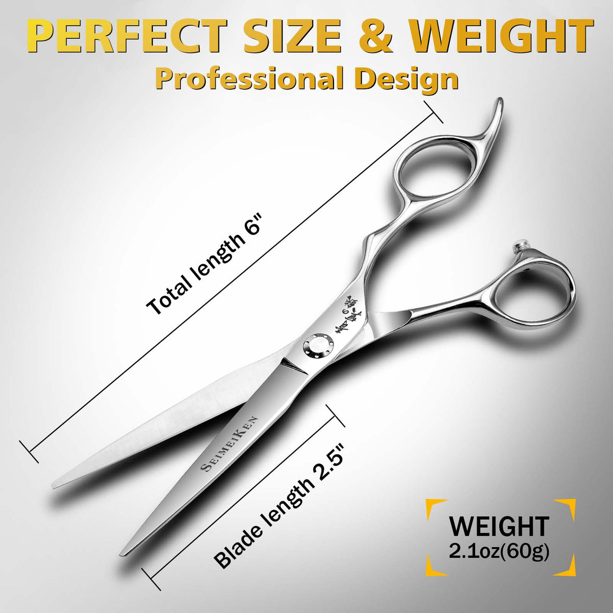 VG10 Non-Slip 3D Convex Shears | B0FC2QFDNX