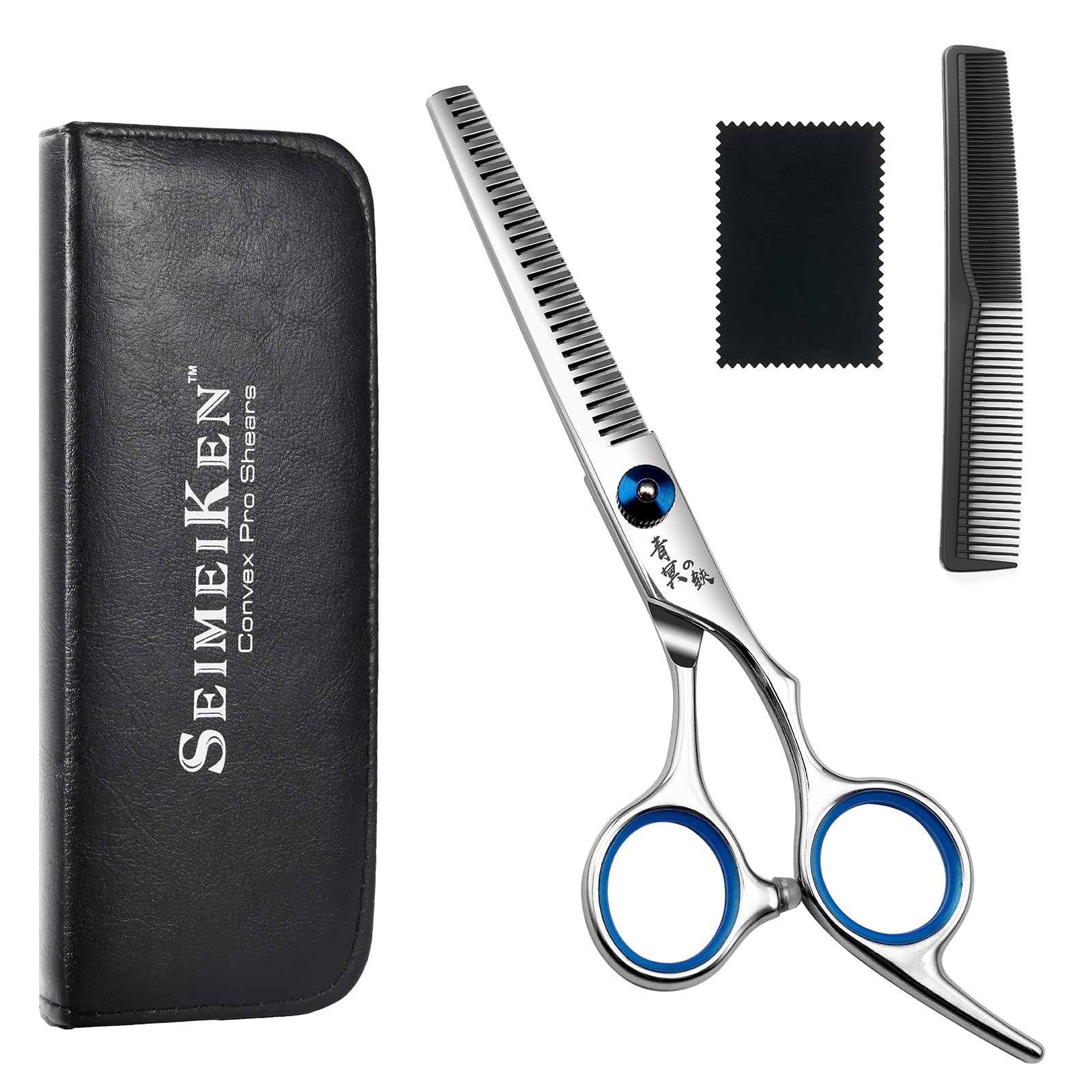 Hair Cutting Scissors, Thinning Shears Professional Haircut Scissors, 6.0 Inch Texturizing Teeth Shears for Hairdressing, Salon and Home Use