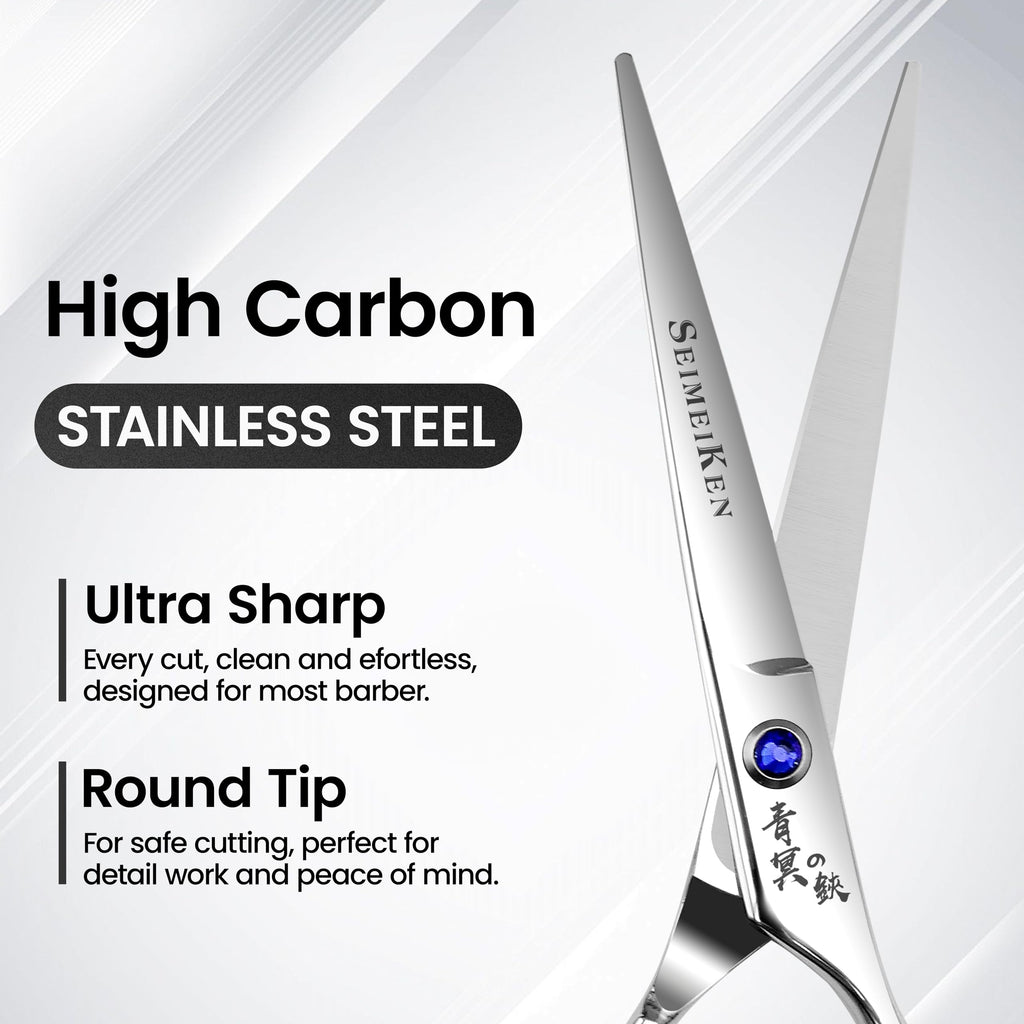 Hair Cutting Scissors – Professional Hair Shears 6.0 Inch - Barber Hairdressing Shears for Salon & Home Use